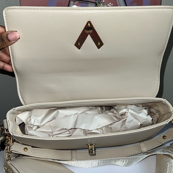 Valentino Orlandi Top Handle Crossbody Bag with Pouch - Picture 10 of 16